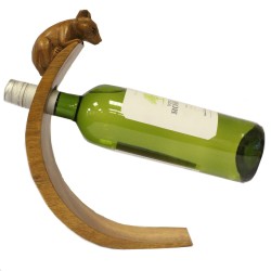 Porte-bouteille de vin - souris