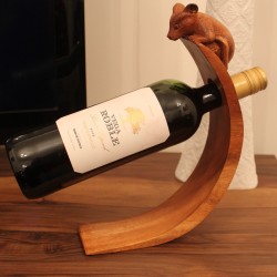 Wine Bottle Holder - Mouse