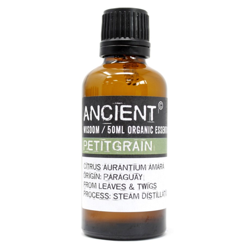 Petitgrain Organic Essential Oil 50ml-ORGANIC ESSENTIAL OILS 50ML-HOSTENATURA