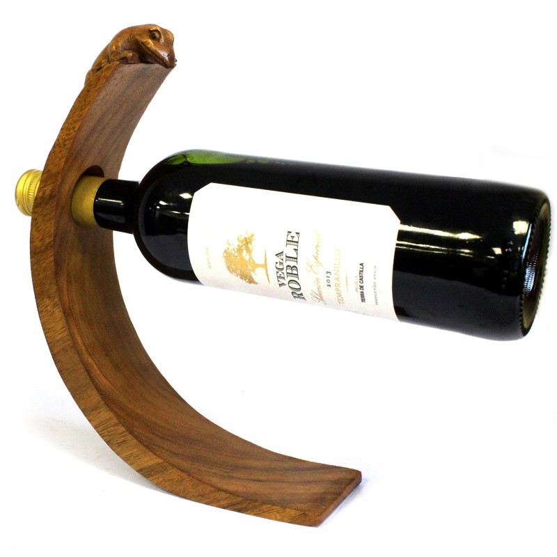 Wine Bottle Holder - Geco-WINE HOLDERS-HOSTENATURA