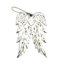 Doble alas de ángel hechas a mano - 31cm