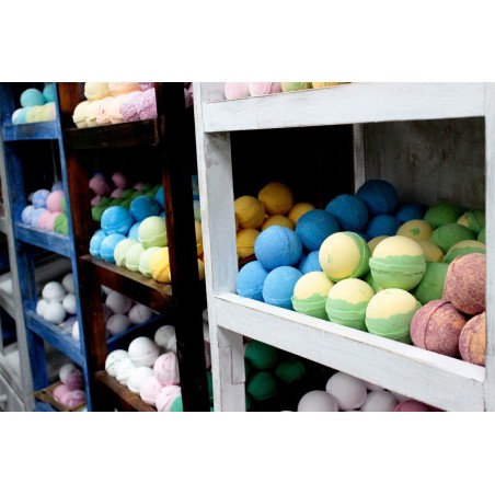 Afișare Bath Bomb cu 5 rafturi - maro