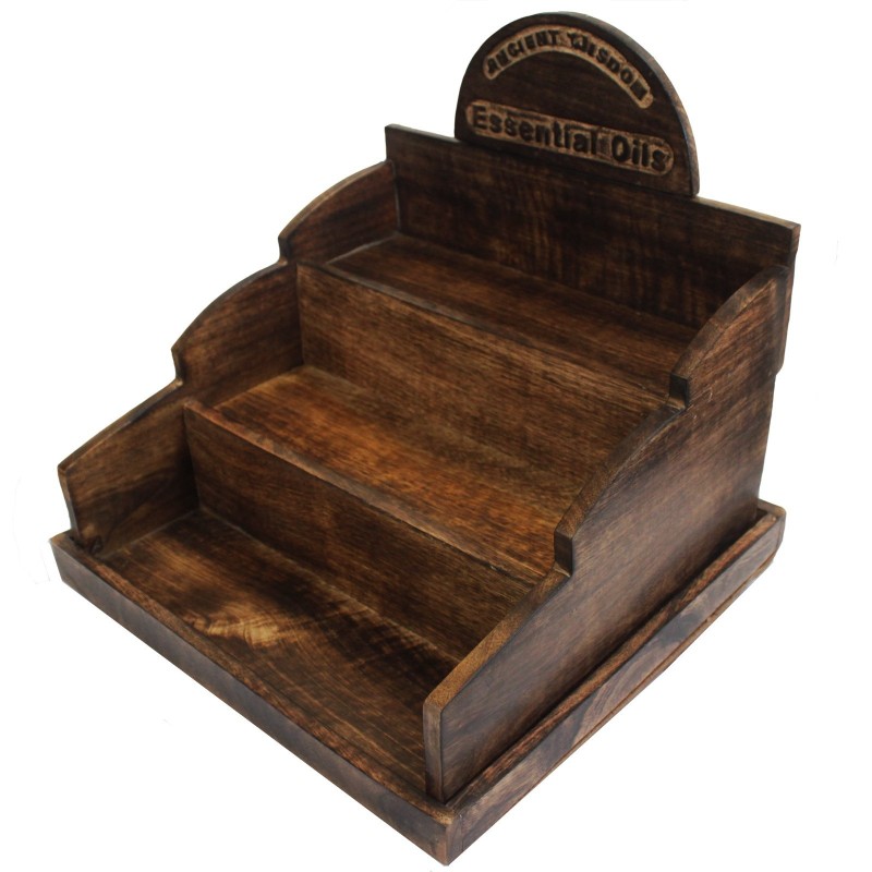 Essential Oil / Fragrance Wood Display-WOODEN DISPLAYS AND EXHIBITORS-HOSTENATURA