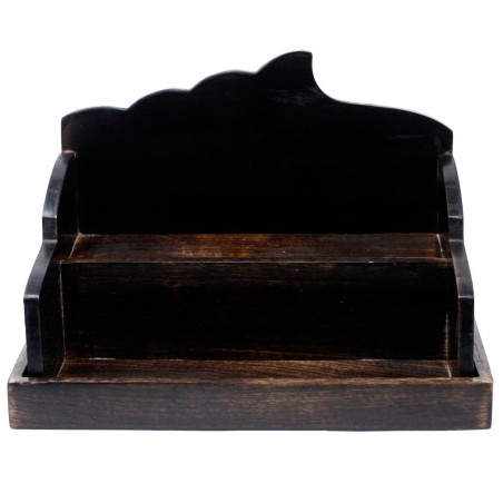 Mini aromatherapie houten display