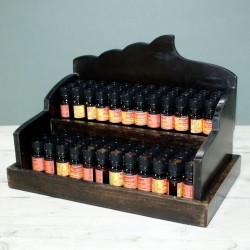 Mini-Aromatherapie-Holzdisplay