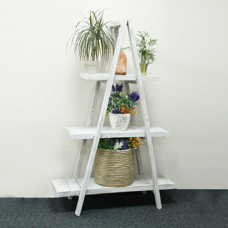 Foldable "A" Frame Display - White-WOODEN DISPLAYS AND EXHIBITORS-HOSTENATURA