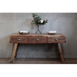 Console table - Recycled wood - 150x50x80cm