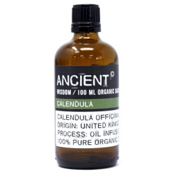 Olio base organico 100ml - Calendula - 3