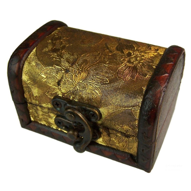 Med Colonial Box - Goldene Tafel-BOXEN IM VINTAGE-STIL-HOSTENATURA