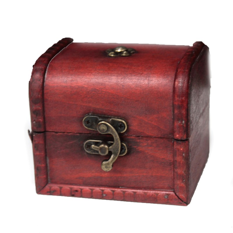 Baule classico piccolo (anche all'interno di Colb-23)-SCATOLE IN STILE VINTAGE-HOSTENATURA