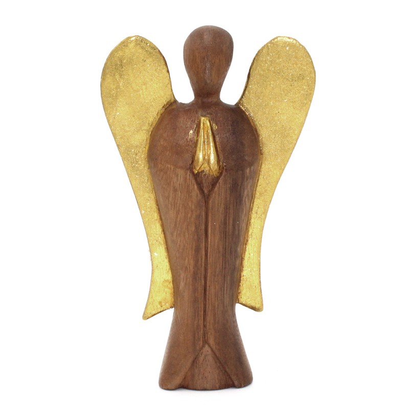 New Hati-Hati Angel - Happiness - 15cm-WOODEN ANGELS-HOSTENATURA