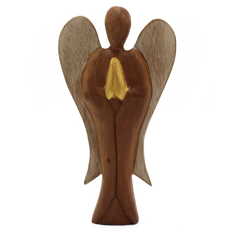 New Hati-Hati Angel - Love - 20cm-WOODEN ANGELS-HOSTENATURA