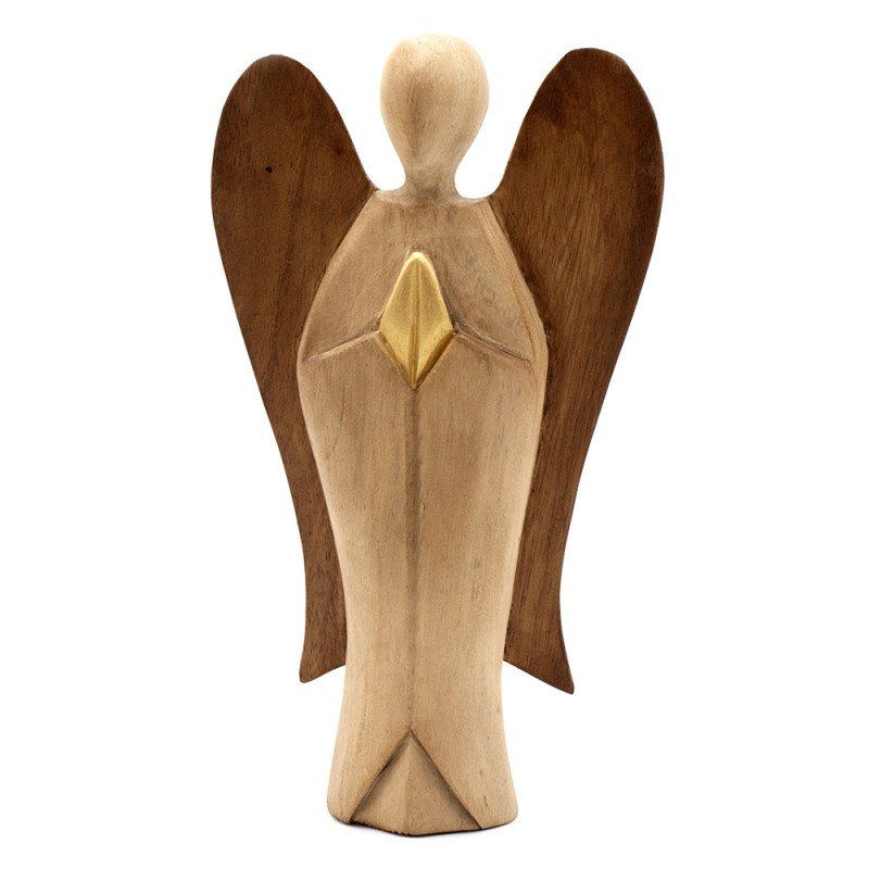 New Hati-Hati Angel - Friendship - 20cm-WOODEN ANGELS-HOSTENATURA