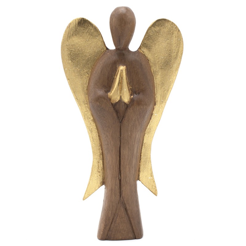 Nuovo Angelo Hati-Hati - Guardiano - 20 cm-ANGELI DI LEGNO-HOSTENATURA