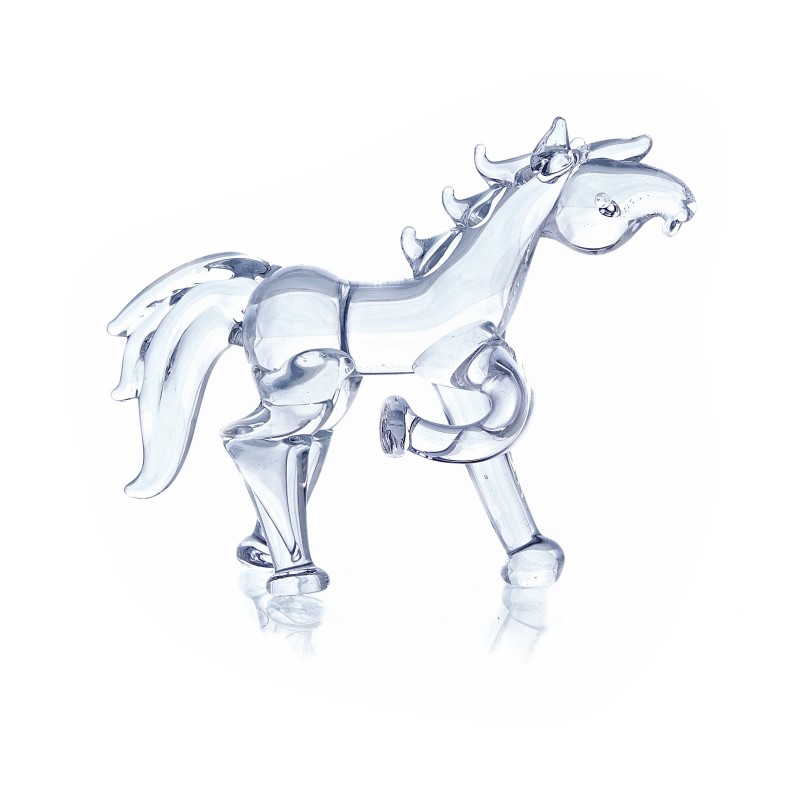 Cavalo (pequeno)-FIGURAS DE CRISTAL-HOSTENATURA