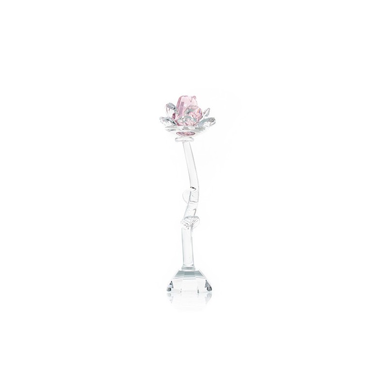 Crystal Rose - Rose-GLASS FIGURES-HOSTENATURA