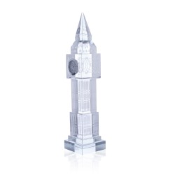 Big Ben Watch - Clear Glass 23x5x5cm