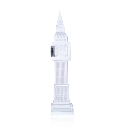 Reloj Big Ben - Cristal Claro 23x5x5cm