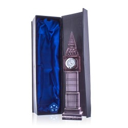 Big Ben Watch - Clear Glass 23x5x5cm