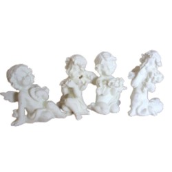 Resin Cherub (set 4)