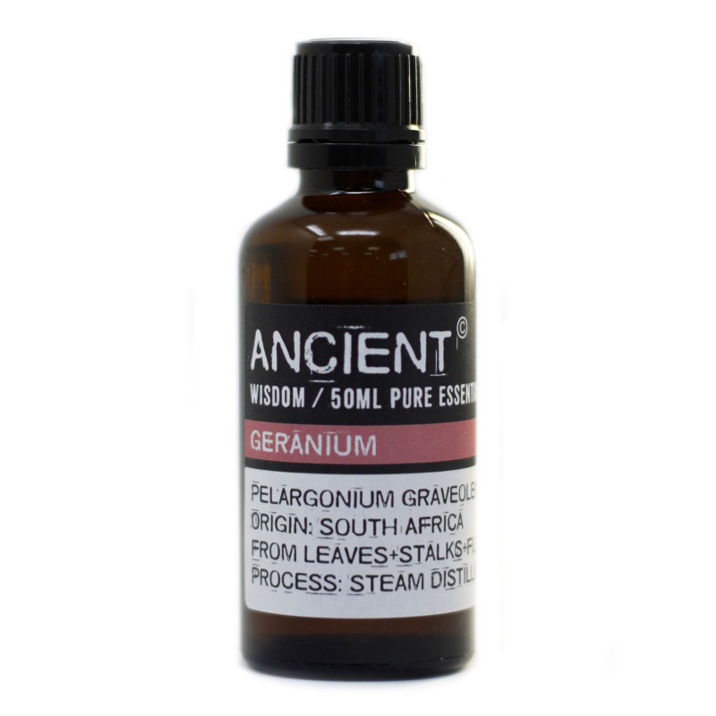 Essential Oil 50ml - Geranium-PROFESSIONAL ESSENTIAL OILS 50ML-HOSTENATURA