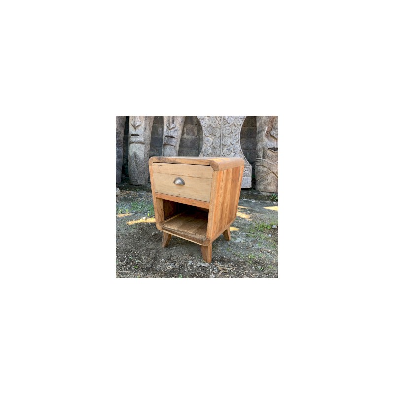 Bedside table-BALI WOOD FURNITURE-HOSTENATURA