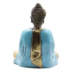 Buddha Verd Blau i Daurat - Med