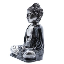 Buddha gri și negru - Med