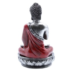 Buddha Kerzenhalter - Rot - Medium