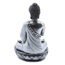 Buddha Candle Holder- White - Med