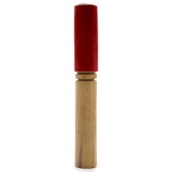 Wooden stick with velvet