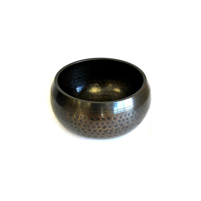 Medium Bowl Hit Black - 15cm-TIBETAN BOWLS-HOSTENATURA