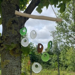 Recycled glass chime - Assortment