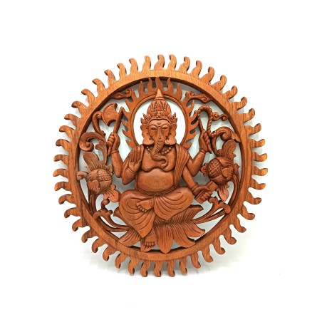Holzplatte - Ganesh 40cm