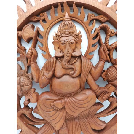 Houten paneel - Ganesh 40cm