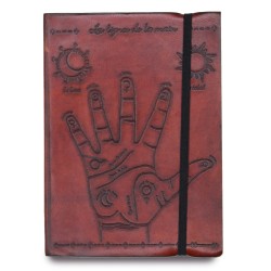 Small notebook with elastic - Palmistry