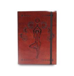 Cuaderno pequeño con elástico - Diosa Cósmica