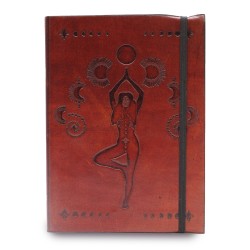 Small notebook with elastic - Cosmic Goddess