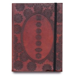 Koaderno txikia elastikoarekin - Chakra Mandala