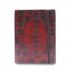 Cuaderno mediana con elástico - Chakra Mandala