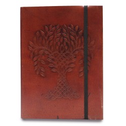 Quaderno piccolo con elastico - Albero della vita