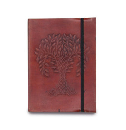 Cuaderno pequeño con elástico - Árbol de la vida