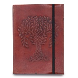 Small notebook with elastic - Tree of life