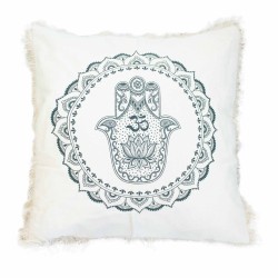 Cuscino Hamsa Mandala - 60x60 cm - verde