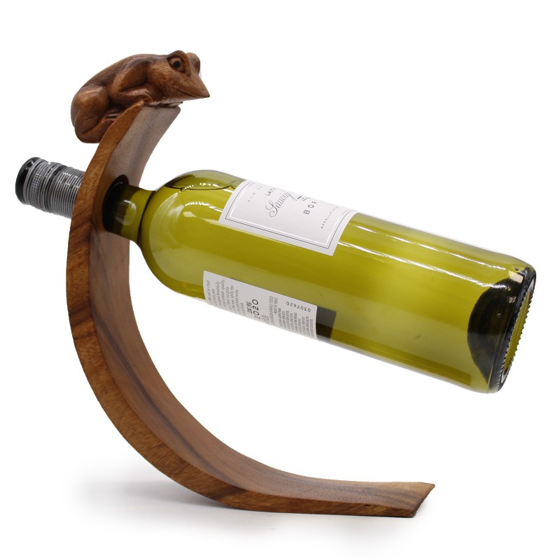 Porte-bouteille de vin - Frog-STANDS À VIN-HOSTENATURA