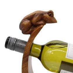 Wine Bottle Holder - Frog