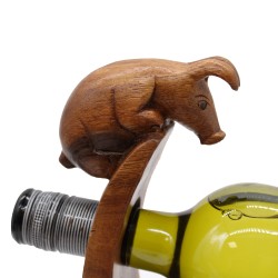 Wine Bottle Holder - Pork