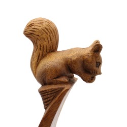 Wine Bottle Holder - squirrel