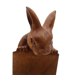 Porte-bouteille de vin - lapin