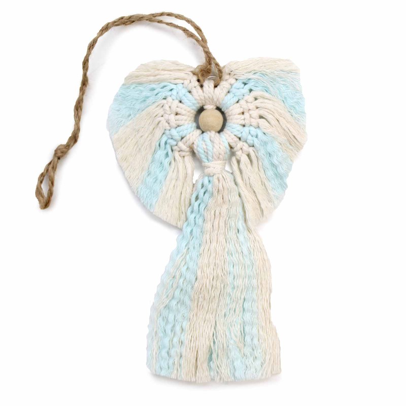 Macrame Angel - Guardian (Boy)-HATI-HATI MACRAME ANGELS-HOSTENATURA